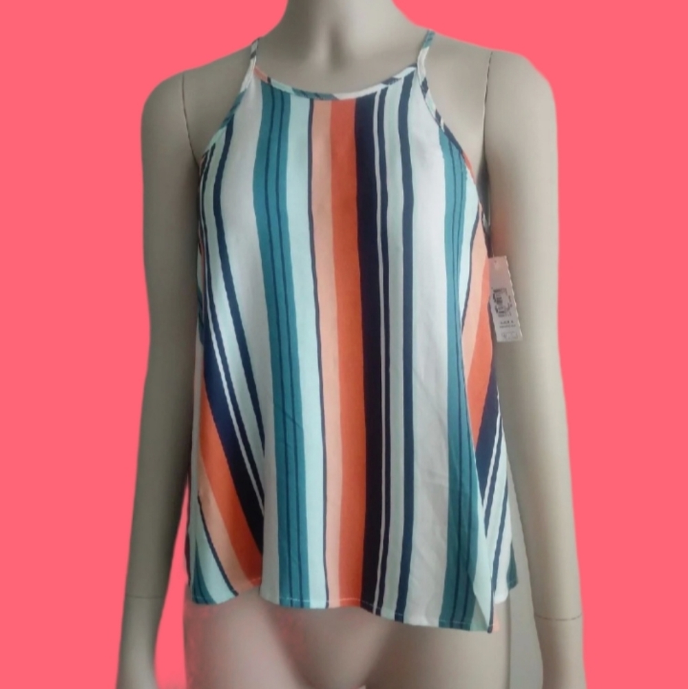 No boundaries essential striped top Size XS